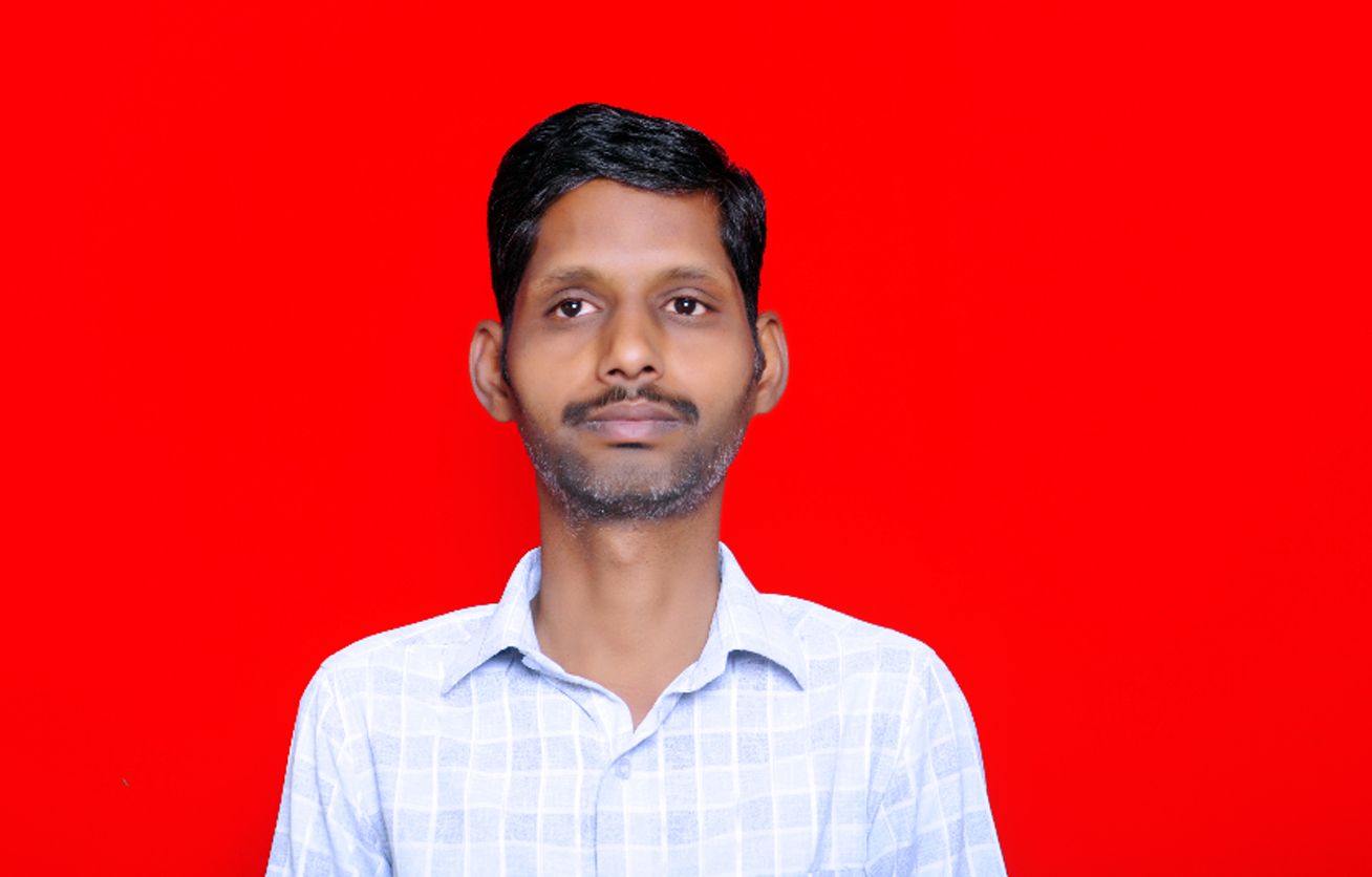 Physiotherapist Aakash Gaikwad smiling while offering care